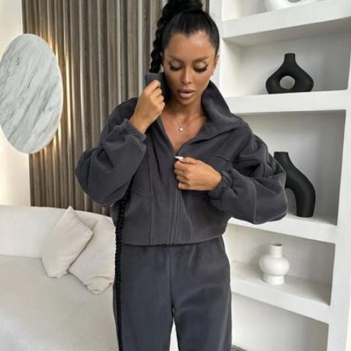 Костюм спорт Valentina (42-50) 088 grey (зима) Valentina 088 grey