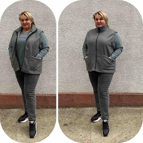 Жилетка BAT (52-58) BT248 grey (деми) BAT BT248 grey