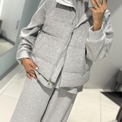 Жилетка Comod (one size) H2037 grey (деми) Comod H2037 grey