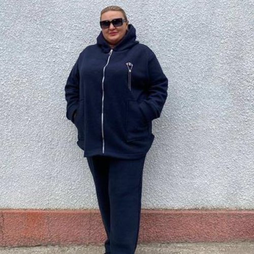 Костюм спорт Romeo life (50-60) 93-5 navy (зима) Romeo life 93-5 navy