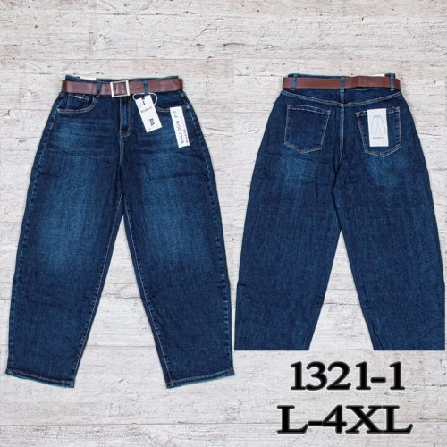 Джинсы UNO2 (L-4XL) 1321-1 (деми) UNO2 1321-1