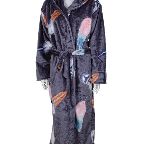 Халат Banko (XL-3XL) O00-13 brown (зима) Banko O00-13 brown