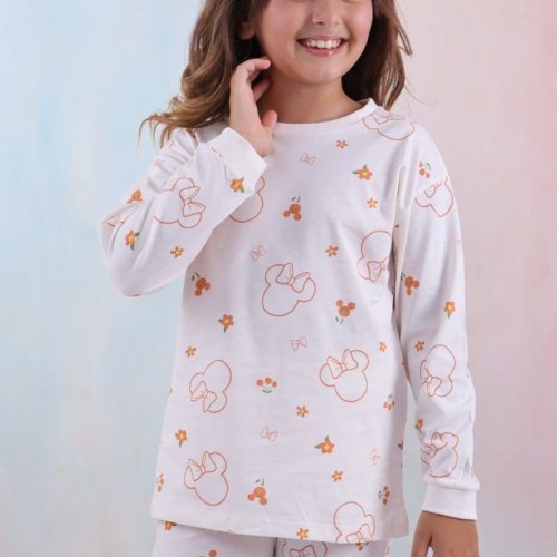 Пижама Disneyopt kids (3-10) DS225 white (деми) Disneyopt kids DS225 white