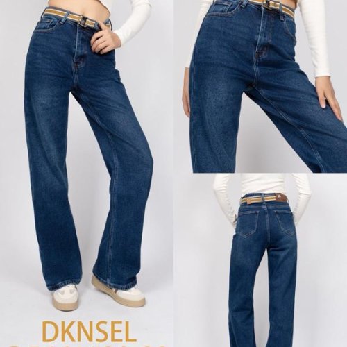 Джинсы DKNSEL (28-33) 5661 blue (зима) DKNSEL 5661 blue