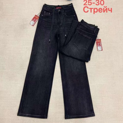 Джинсы Vanver (25-30) F82161 black (зима) Vanver F82161 black