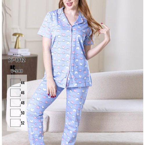 Пижама Imlion (44-52) PJ1012 l.blue (деми) Imlion PJ1012 l.blue