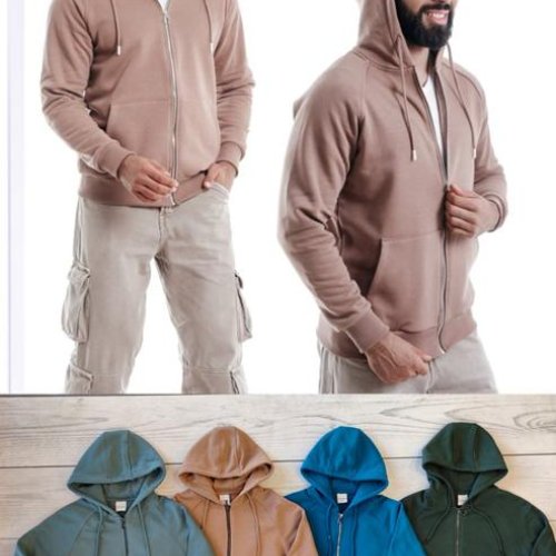 Кофта спорт Imlion (48-56) 8034 green (зима) Imlion 8034 green