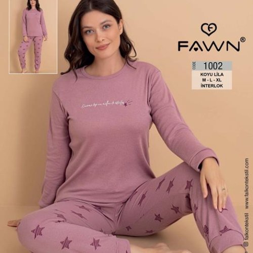 Пижама Vehuiah (M-XL) 1002 lilac (деми) Vehuiah 1002 lilac