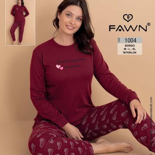 Пижама Vehuiah (M-XL) 1004 wine (деми) Vehuiah 1004 wine