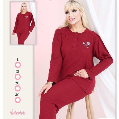 Пижама Vehuiah (L-3XL) 1912-5 wine (деми) Vehuiah 1912-5 wine