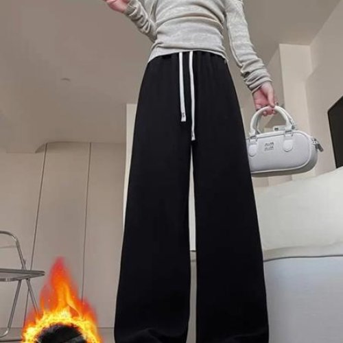 Штаны спорт Femzone (50-58) 1148-1 black (зима) Femzone 1148-1 black