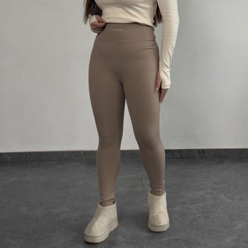 Лосины Sport style (XL-4XL) 70225-1 beige (зима) Sport style 70225-1 beige