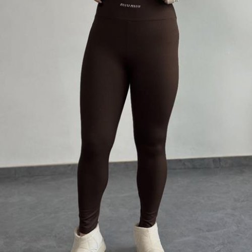 Лосины Sport style (S-XL) 7225-1 brown (зима) Sport style 7225-1 brown