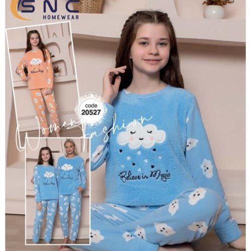 Пижама Disneyopt kids (6-14) 20527 l.blue (зима) Disneyopt kids 20527 l.blue