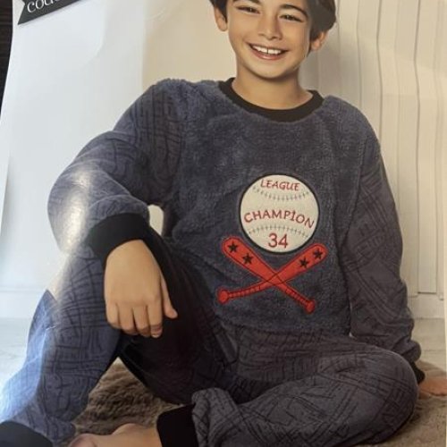 Пижама Disneyopt kids (5-8) 4829 grey (зима) Disneyopt kids 4829 grey