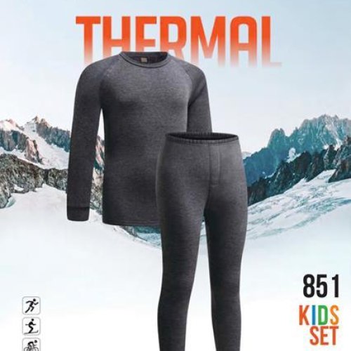 Термобелье Disneyopt kids (5-12) 851-1 grey (зима) Disneyopt kids 851-1 grey