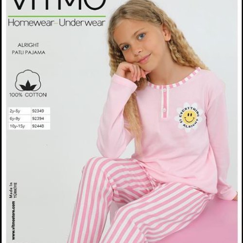 Пижама Disneyopt kids (9-16) 92448 pink (деми) Disneyopt kids 92448 pink