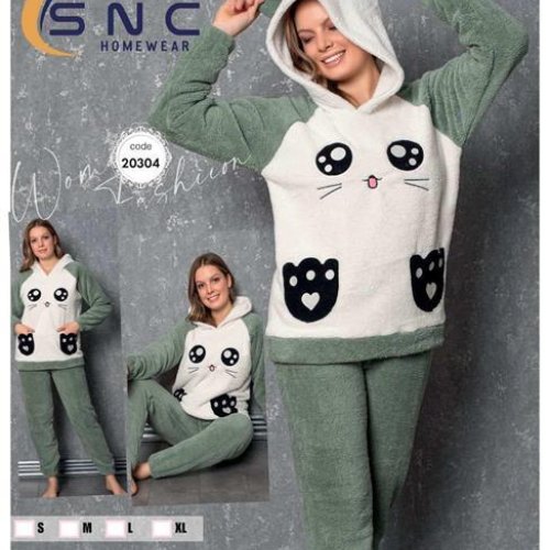 Пижама Disneyopt (S-XL) 20304 green (зима) Disneyopt 20304 green