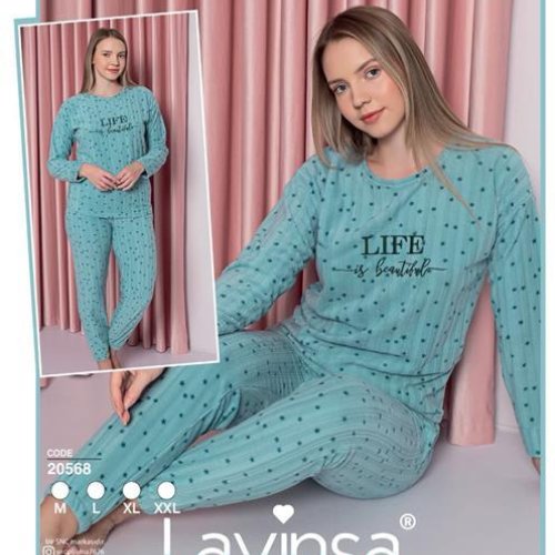 Пижама Disneyopt (M-2XL) 20568 l.blue (деми) Disneyopt 20568 l.blue