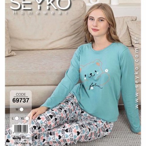 Пижама Disneyopt (S-XL) 69737 l.blue (деми) Disneyopt 69737 l.blue