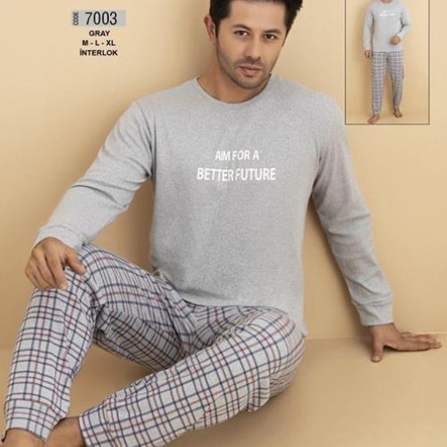 Пижама Disneyopt (M-XL) 7003 l.grey (деми) Disneyopt 7003 l.grey