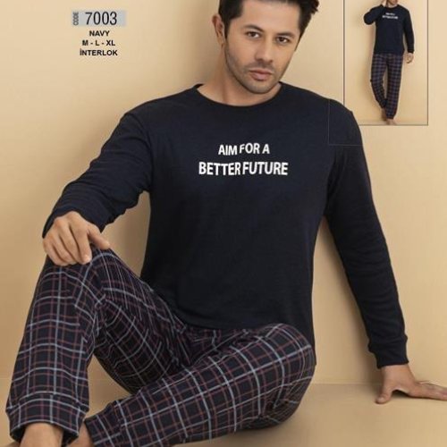 Пижама Disneyopt (M-XL) 7003 navy (деми) Disneyopt 7003 navy