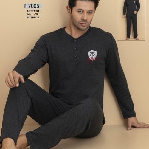 Пижама Disneyopt (M-XL) 7005 d.grey (деми) Disneyopt 7005 d.grey