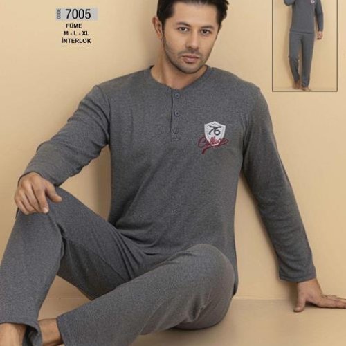 Пижама Disneyopt (M-XL) 7005 grey (деми) Disneyopt 7005 grey