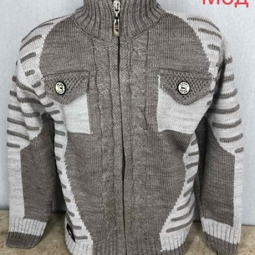 Кофта Надийка (6-9) ND270-1152 grey (зима) Надийка ND270-1152 grey