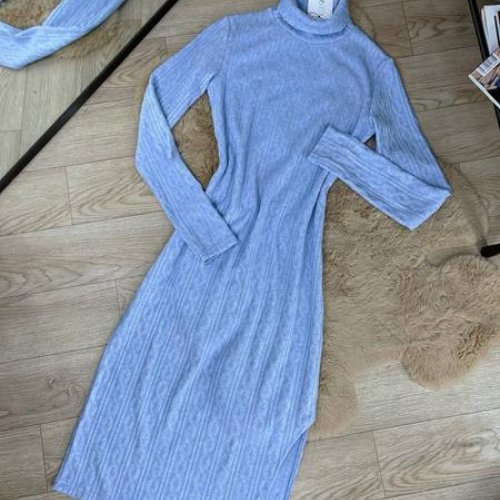 Платье Arina (42-48) 1569 l.blue (деми) Arina 1569 l.blue