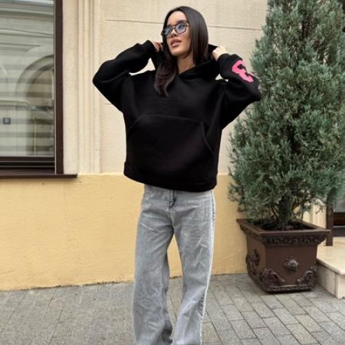 Худи Arina (42-48) 4250 black (зима) Arina 4250 black