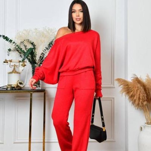 Костюм спорт Arina (42-52) 8058 red (деми) Arina 8058 red
