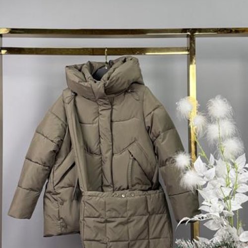 Куртка Delfinka (140-164) 615 d.beige (зима) Delfinka 615 d.beige