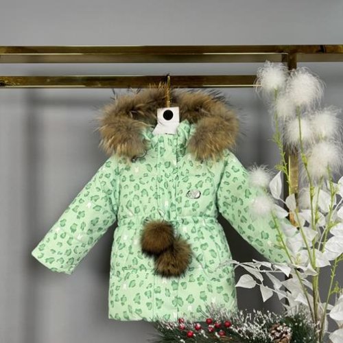 Куртка Delfinka (80-104) 8610 green (зима) Delfinka 8610 green