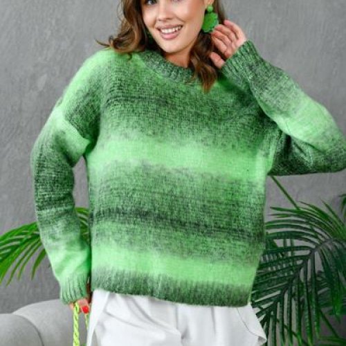 Худи Karon (one size) 6027 green (зима) Karon 6027 green