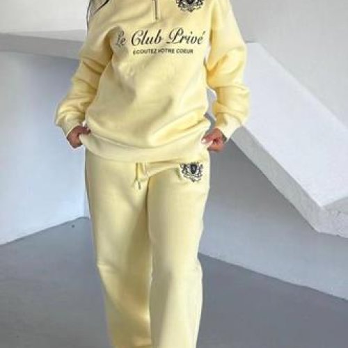 Костюм спорт Karon (S-L) 05 yellow (зима) Karon 05 yellow