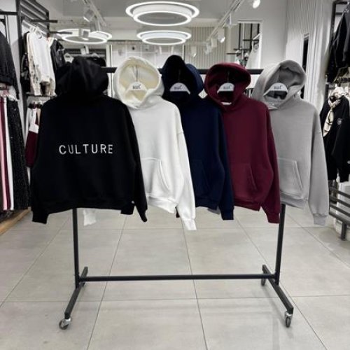 Худи Karon (S-L) 5828 grey (зима) Karon 5828 grey