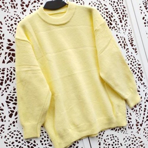 Свитер Lora (46-52) LR734 yellow (деми) Lora LR734 yellow