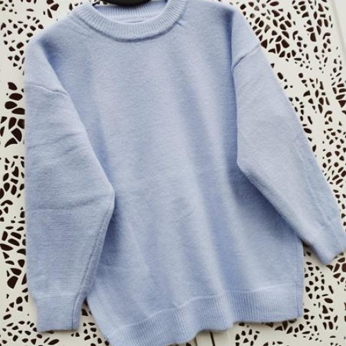 Свитер Lora (46-52) LR736 l.blue (деми) Lora LR736 l.blue