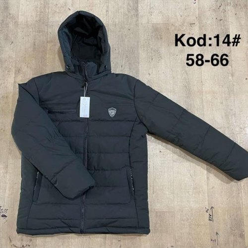 Куртка Ayden (58-66) A14-1 black (зима) Ayden A14-1 black