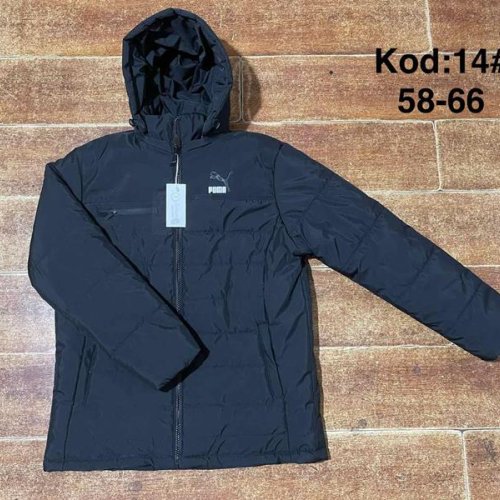 Куртка Ayden (58-66) A14-10 black (зима) Ayden A14-10 black