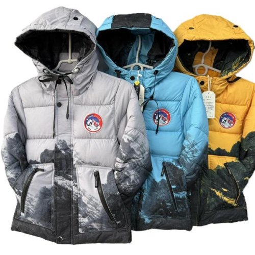 Куртка Farbique (120-160) F370 grey (зима) Farbique F370 grey