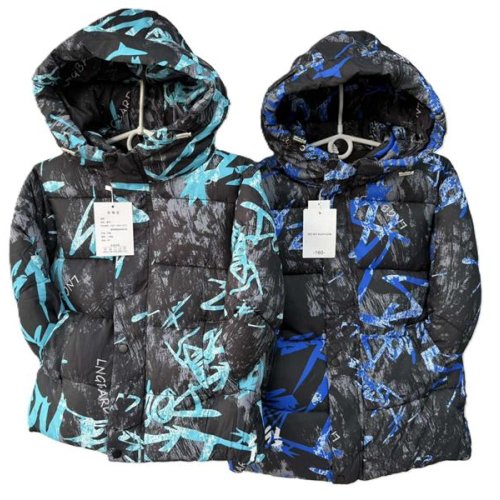 Куртка Farbique (120-160) F383 black-l.blue (зима) Farbique F383 black-l.blue