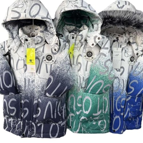 Куртка Farbique (8-16) F365 black (зима) Farbique F365 black