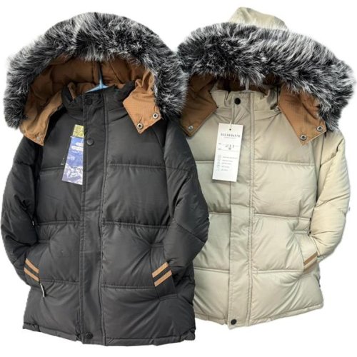 Куртка Farbique (4-12) F307 beige (зима) Farbique F307 beige
