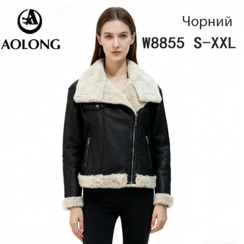 Куртка LiOpt (S-2XL) W8855 black (зима) LiOpt W8855 black