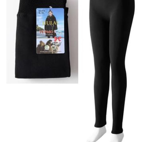 Лосины ALIA (XL-7XL) 2715 black толстый мех (зима) ALIA 2715 black толстый мех