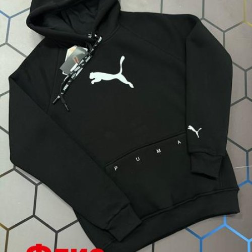 Худи Alex Clothes (S-2XL) 13015 black (зима) Alex Clothes 13015 black