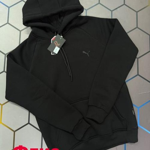 Худи Alex Clothes (S-2XL) 13016 black (зима) Alex Clothes 13016 black