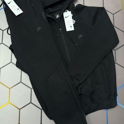 Костюм спорт Alex Clothes (2XL-6XL) 13019 black (зима) Alex Clothes 13019 black